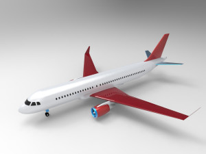 Airbus A320neo 3D Model
