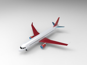 Airbus A320neo 3D Model
