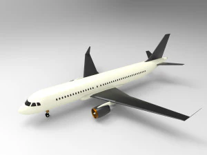 Airbus A320neo 3D Model
