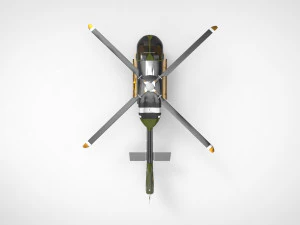 Airbus Helicopters H145 3D Model