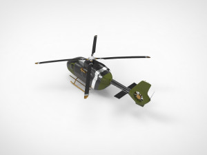 Airbus Helicopters H145 3D Модель