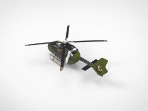 Airbus Helicopters H145 3D Model