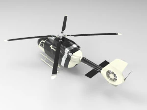 Airbus Helicopters H145 3D Model