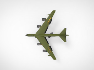 B-52 Stratofortress 3D 模型