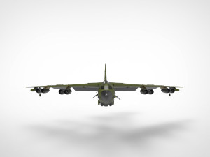 B-52 Stratofortress 3D 模型