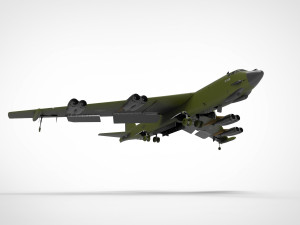 B-52 Stratofortress 3D 模型