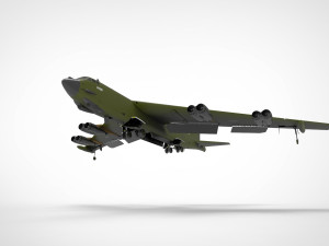 B-52 Stratofortress 3D 模型