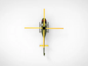Bell 407 AH 3D Model