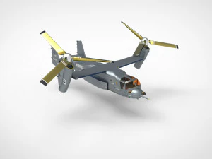 Bell Boeing MV-22B Osprey 3D Model