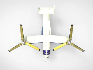 Bell Boeing MV-22B Osprey 3D Model