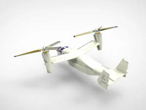 Bell Boeing MV-22B Osprey 3D Model