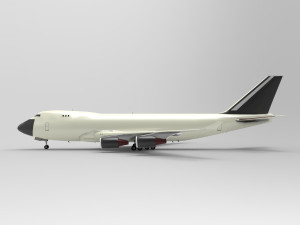 Boeing 747-400F Modelo 3D