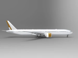 Boeing 777-300ER 3D Model