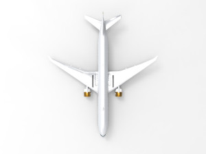 Boeing 777-300ER 3D Model