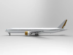 Boeing 777-300ER 3D Model