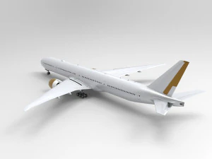 Boeing 777-300ER 3D Model