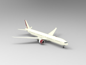 Boeing 747-400F 3D Model