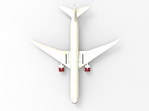 Boeing 747-400F 3D Model