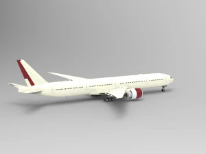 Boeing 747-400F 3D Model