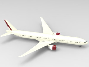 Boeing 747-400F 3D Model