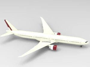 Boeing 747-400F 3D Model