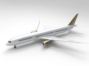Boeing 787-9 3D Model