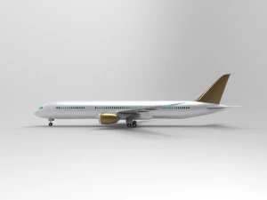 Boeing 787-9 3D Model