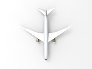Boeing 787-9 3D 모델