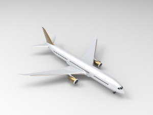 Boeing 787-9 3D 모델