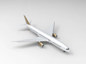 Boeing 787-9 3D Model