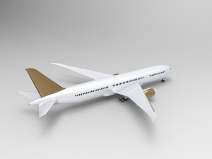 Boeing 787-9 3D 모델