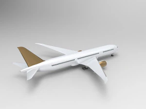 Boeing 787-9 3D Model