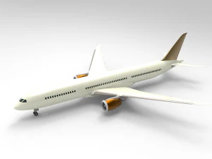 Boeing 787-9 3D Model