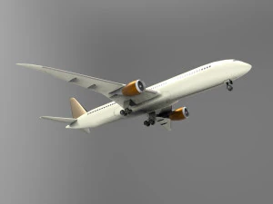 Boeing 787-9 3D Model