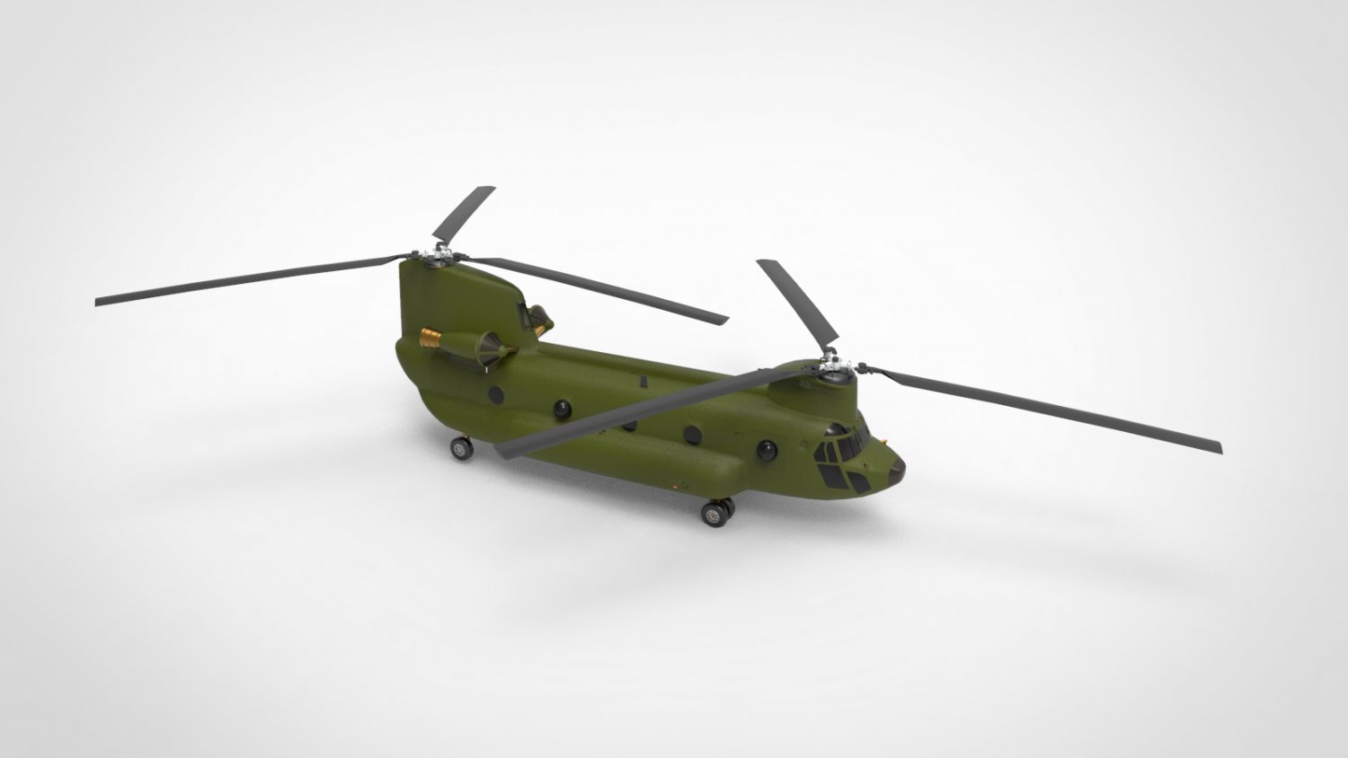 Boeing CH-47 Chinook 3D  in  3DExport