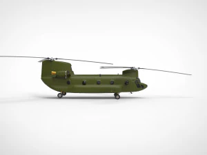 Boeing CH-47 Chinook 3D Model