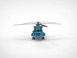 Boeing CH-47 Chinook 3D Model
