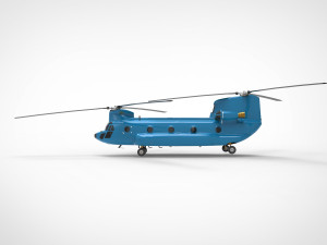 Boeing CH-47 Chinook Model 3D