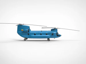 Boeing CH-47 Chinook 3D Model