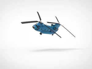 Boeing CH-47 Chinook 3D Model