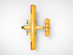 Bombardier CL-415 3D Model