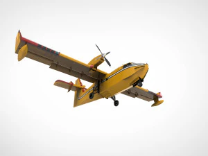 Bombardier CL-415 3D Model