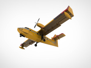 Bombardier CL-415 3D Model