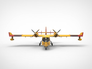 Bombardier CL-415 3D Model