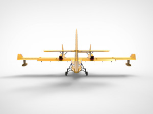 Bombardier CL-415 3D Model