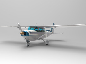 Cessna 172S Skyhawk SP 3D Model