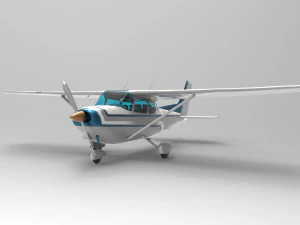 Cessna 172S Skyhawk SP Modelo 3D