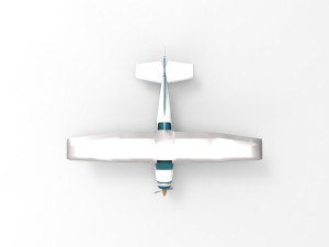 Cessna 172S Skyhawk SP 3D-Modell
