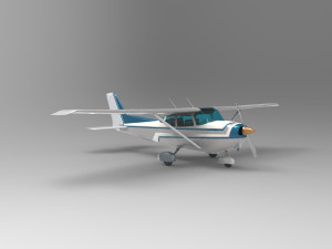 Cessna 172S Skyhawk SP 3D-Modell