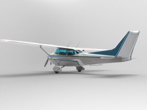 Cessna 172S Skyhawk SP 3D-Modell